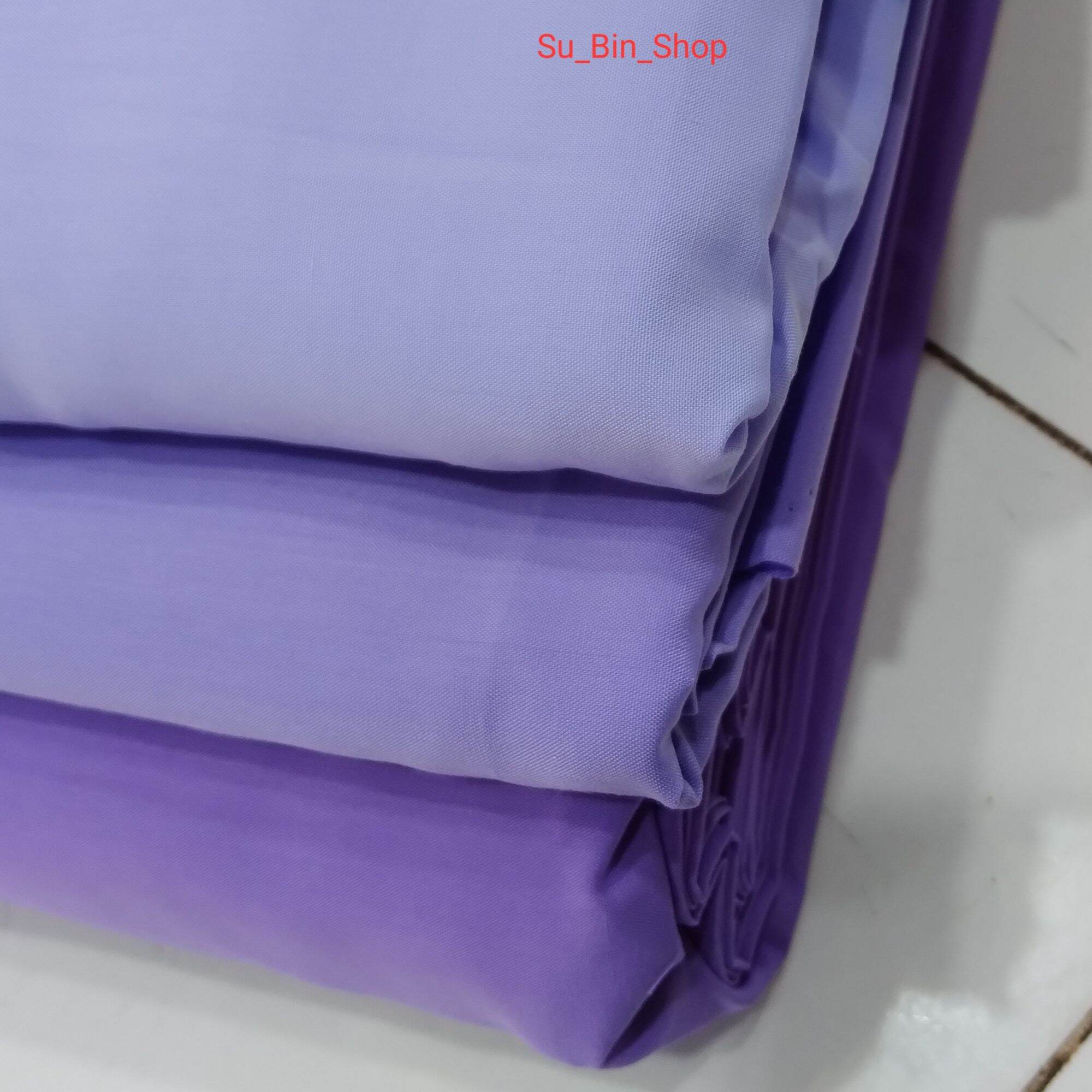 Vải kate silk 3 màu tím may áo sơ mi