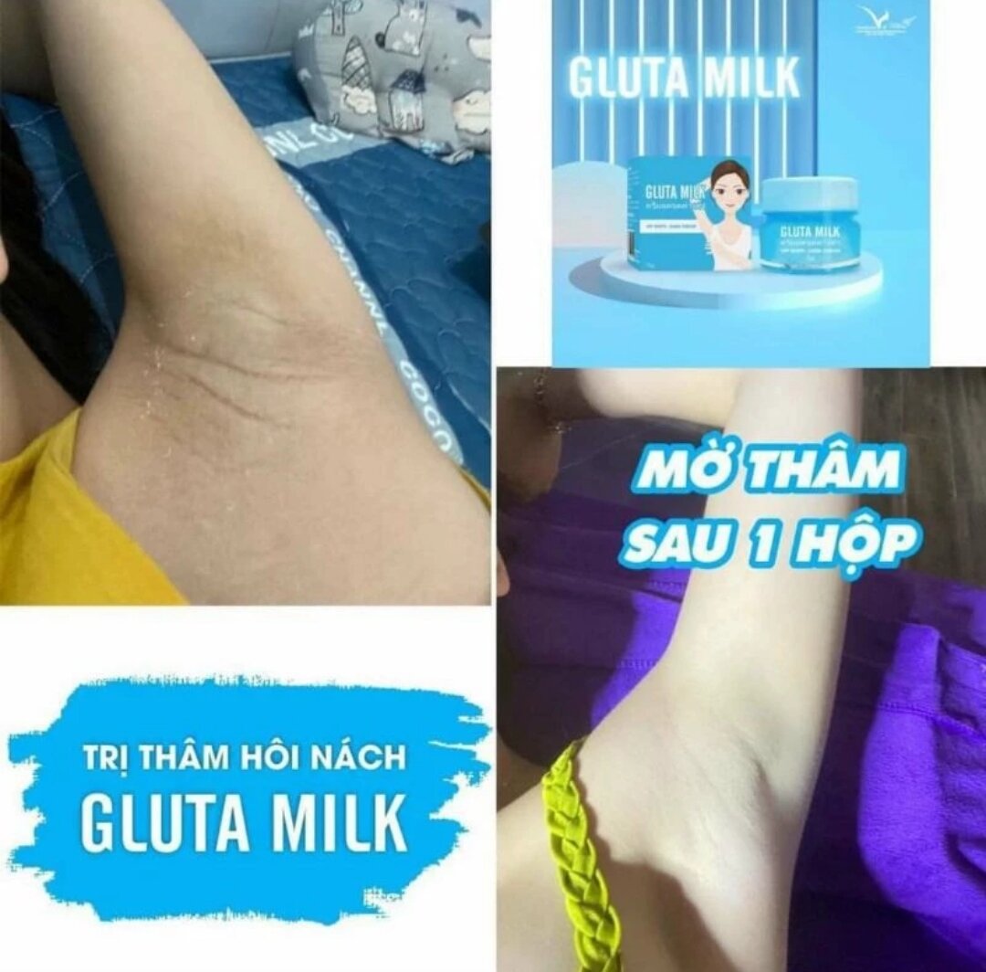 Kem Nách Gluta Milk ( Khử Thâm , Hôi , Trắng Da )