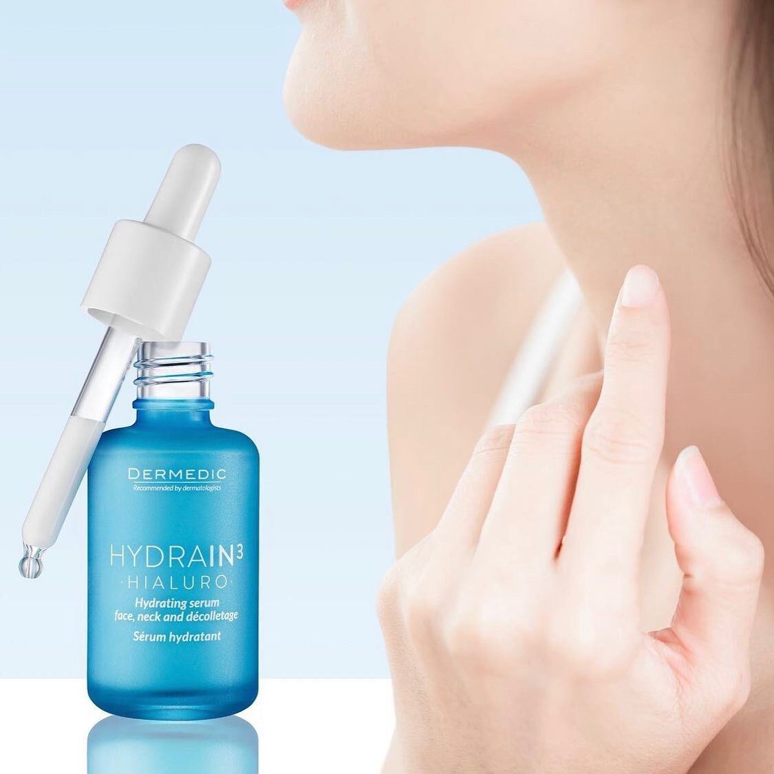 Serum giữ ẩm Dermedic Hydrain3 Hialuro 30ml