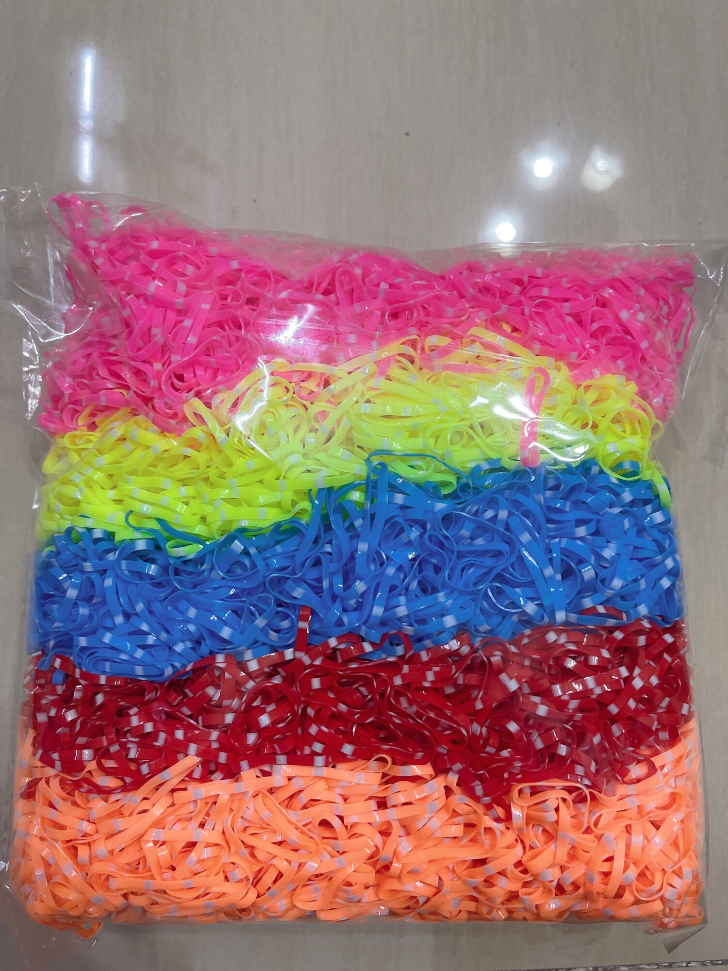 [HCM]Thun cột tóc 500gram nhiều màu sắc  chắc bền.