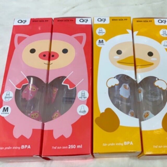 Bình sữa cho bé agi 60ml 140ml 240ml