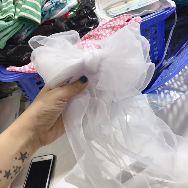 Khăn von chùm đầu cho bé che mặt cản gió size lớn