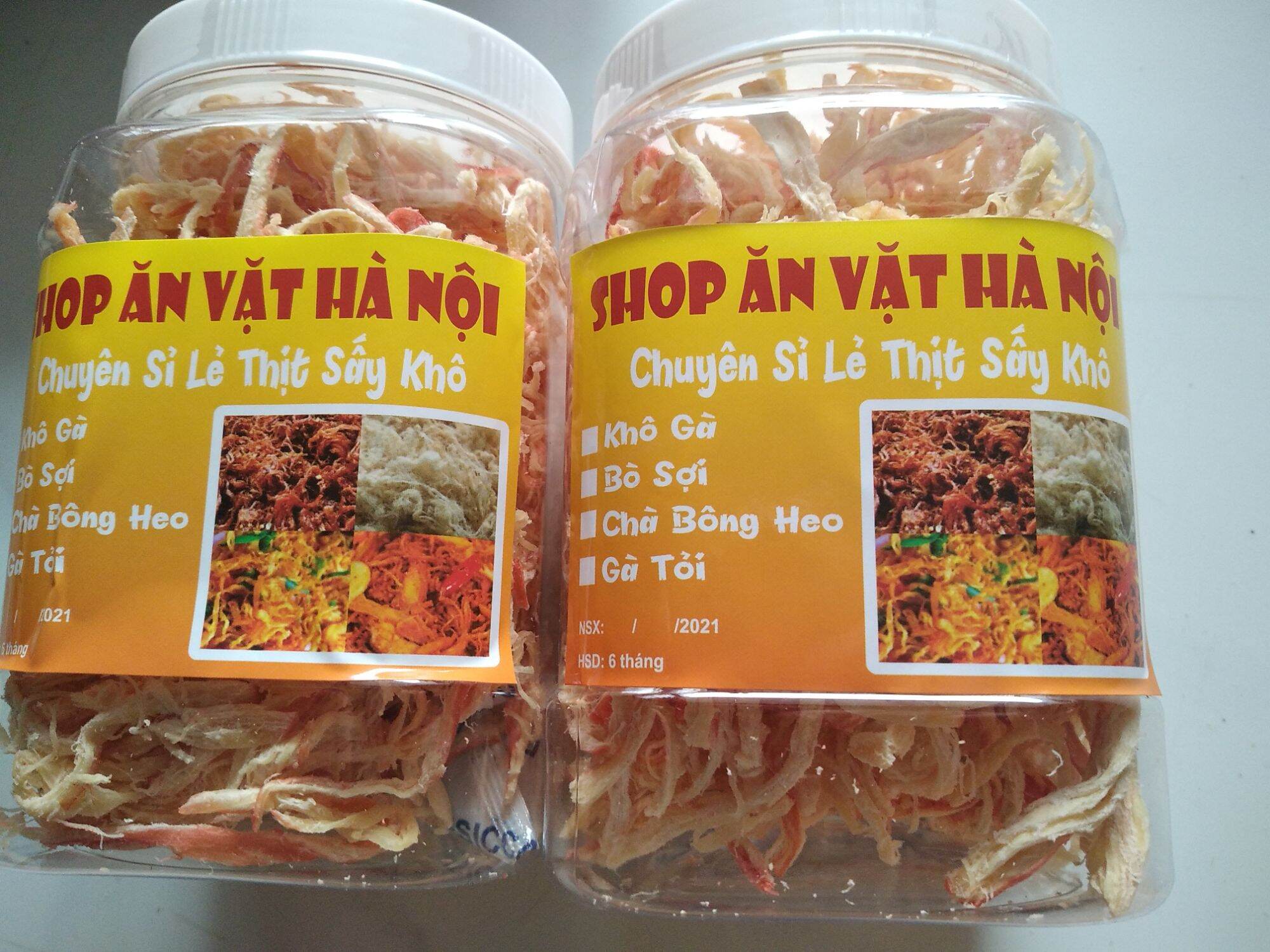 2hu 600gr mực sợi hấp nước dừa