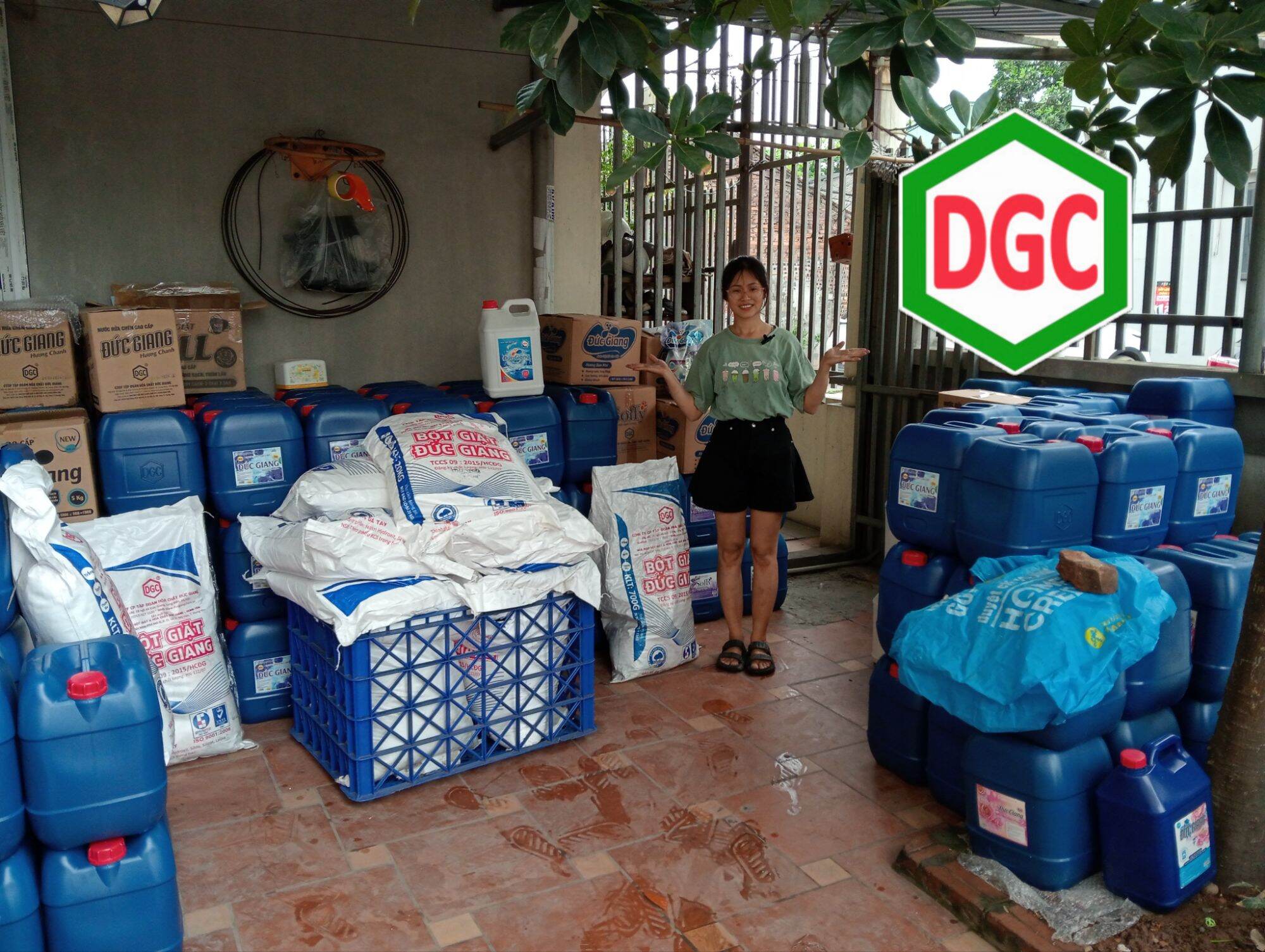 bột giặt đức giang 20kg vp