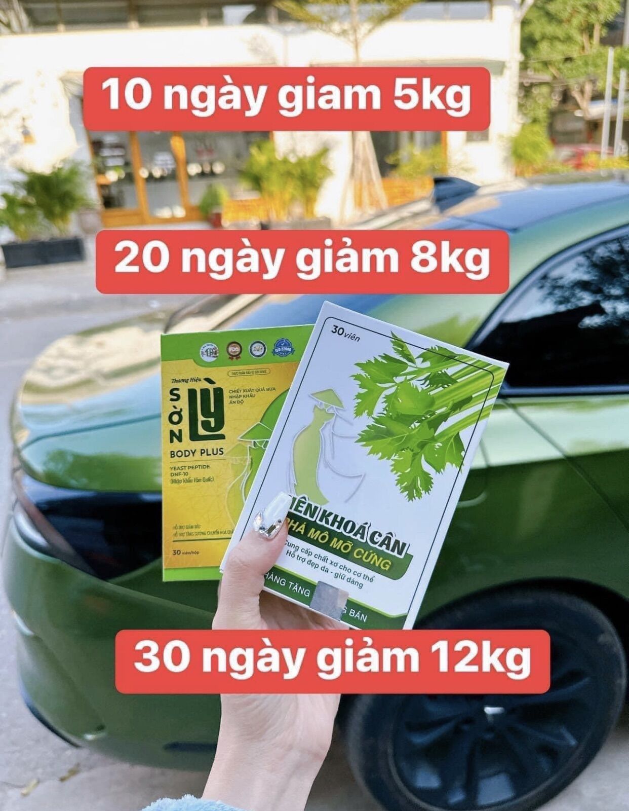 Combo giảm cân sờn lỳ giảm mạnh giành cho cơ địa khó giảm