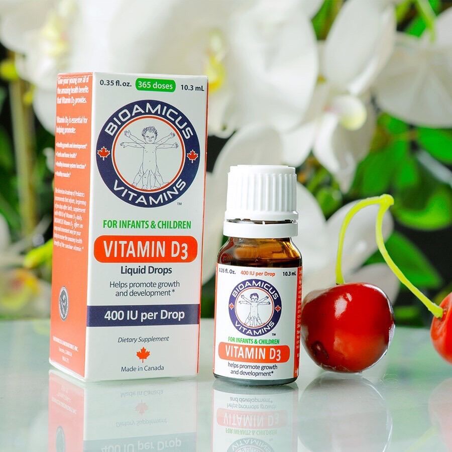[HCM]Vitamin D3 Bioamicus nhập khẩu chính hãng Canada