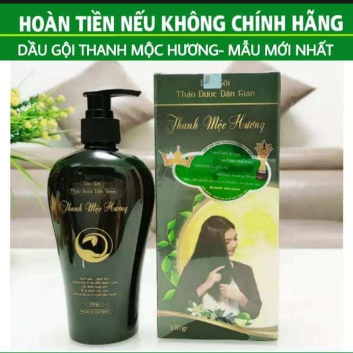 [ Hàng chính hãng] DẦU GỘI THẢO DƯỢC THANH MỘC HƯƠNG (Mẫu mới nhất Chai nắp vòi 350ml)