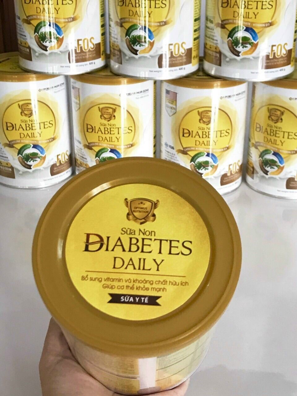 MUA 4 TẶNG 1 - SỮA NON CHO NGƯỜI TIỂU ĐƯỜNG DIABETES DAILY HỘP 400g