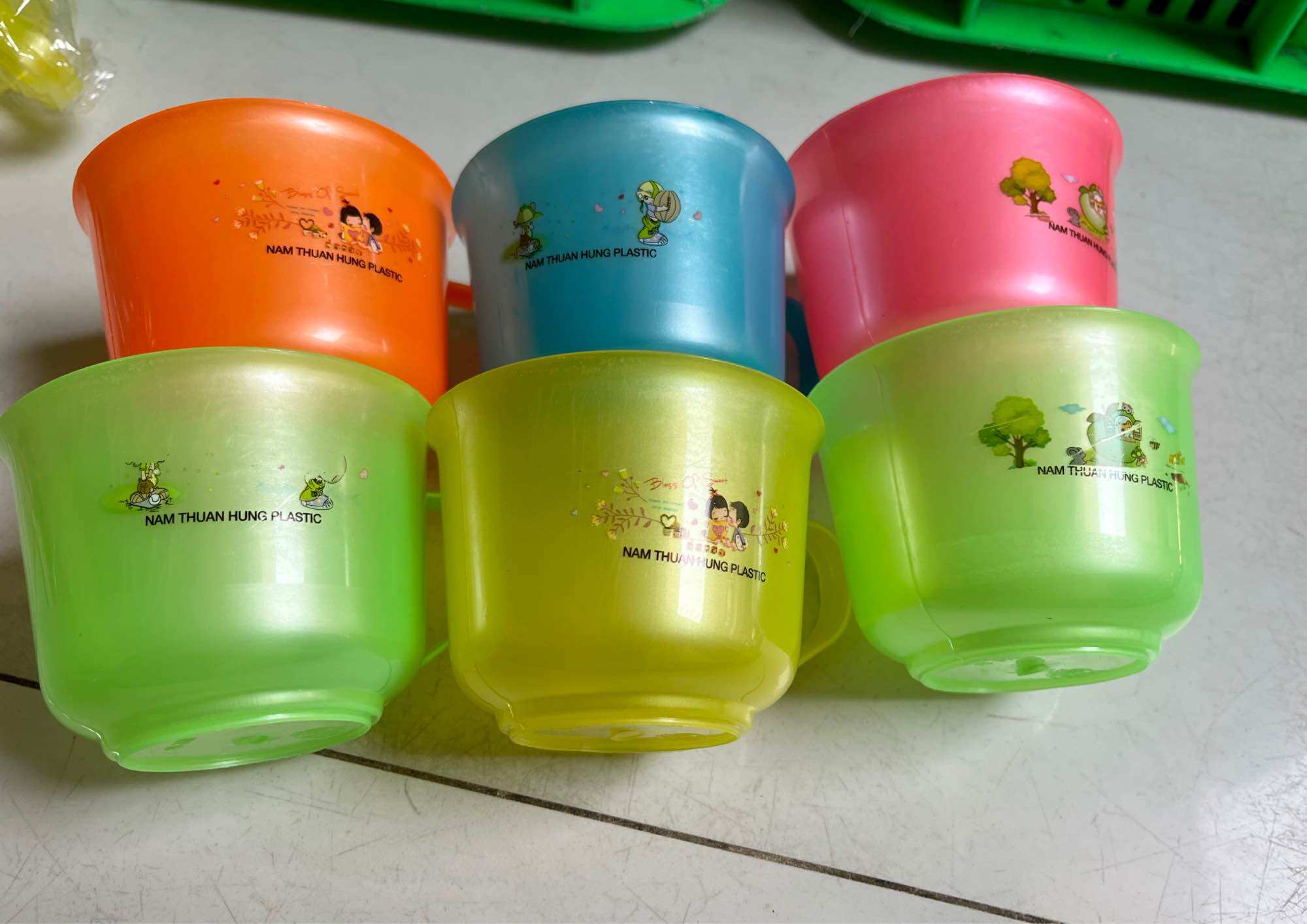 🍷set 10 ca uống nước nhỏ, miệng rộng