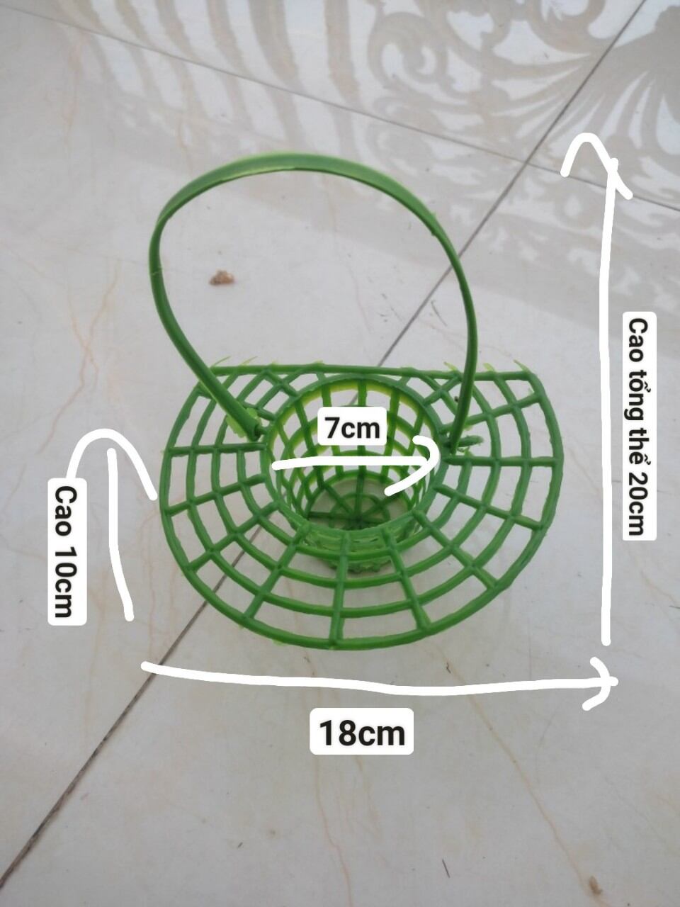 Giỏ Treo Rủ Hoa_ giỏ treo tường