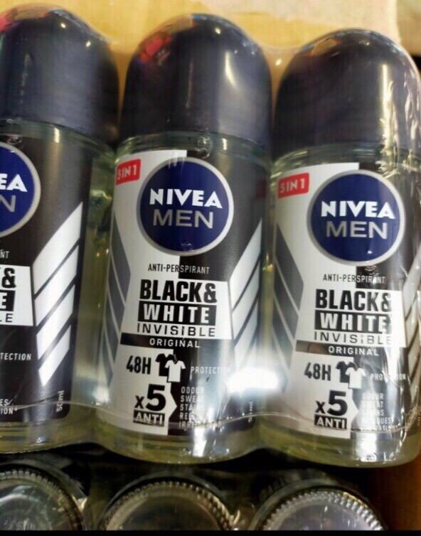 Lăn khử mùi nivia men sliver protect 50ml