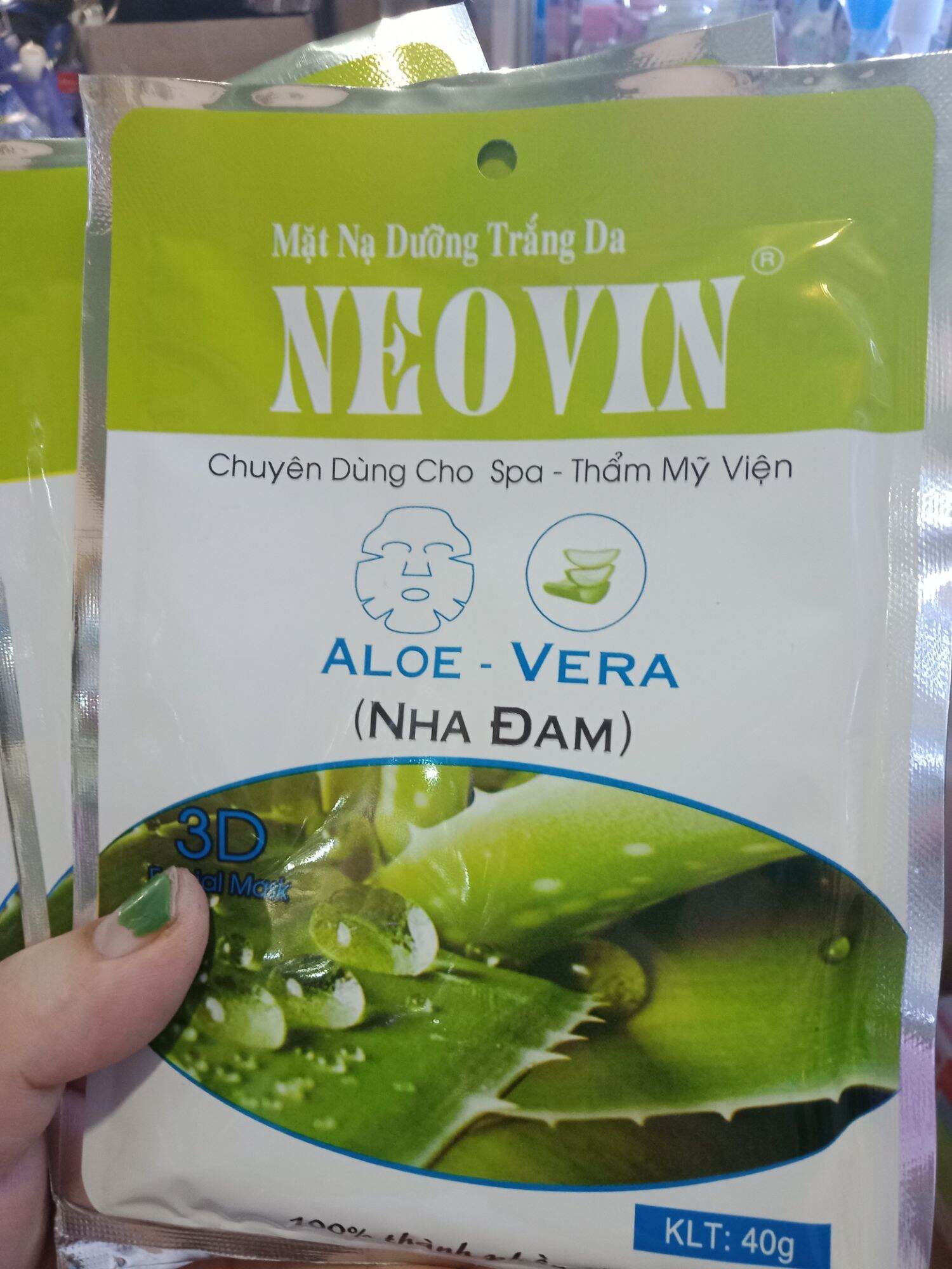 [HCM]Combo 3 miếng mặt Nạ Dưỡng Trắng Da Nha Đam