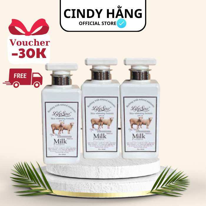 Sữa Tắm Trắng Da Milk Life Spa - Chính hãng Thailand
