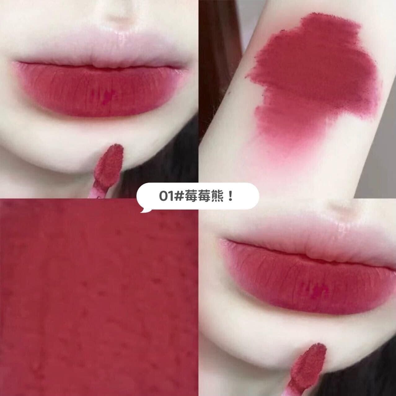 Set  5 son kem DANMOLU gấu đen