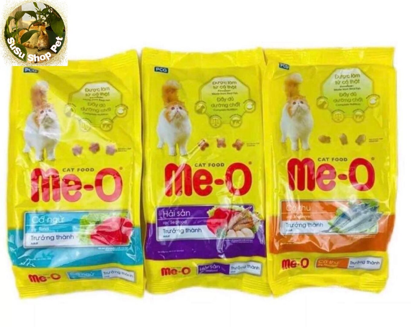 Hạt Me O cho mèo trưởng thành gói 350g