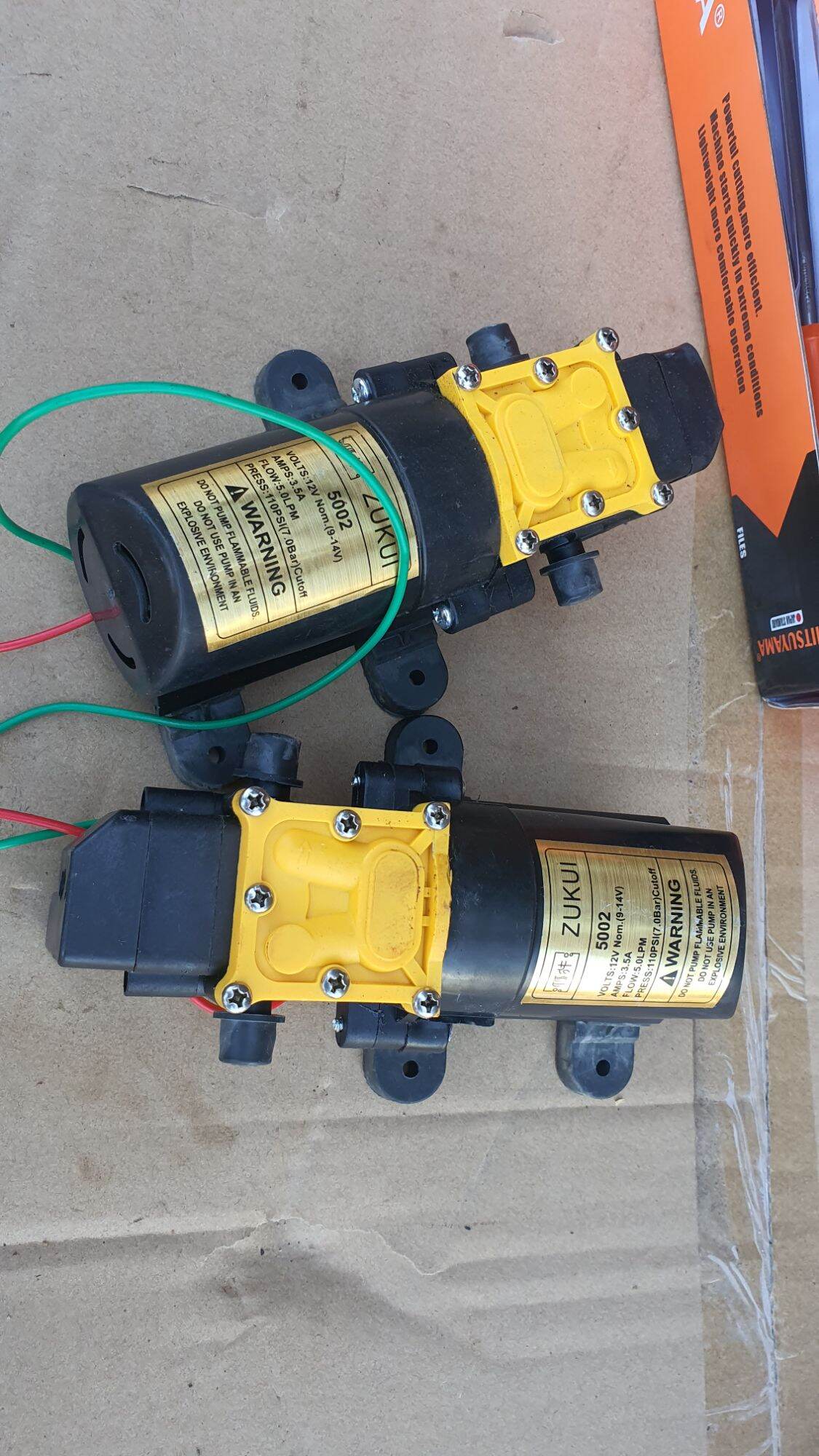 bộ bơm mini mitsuyama 12v