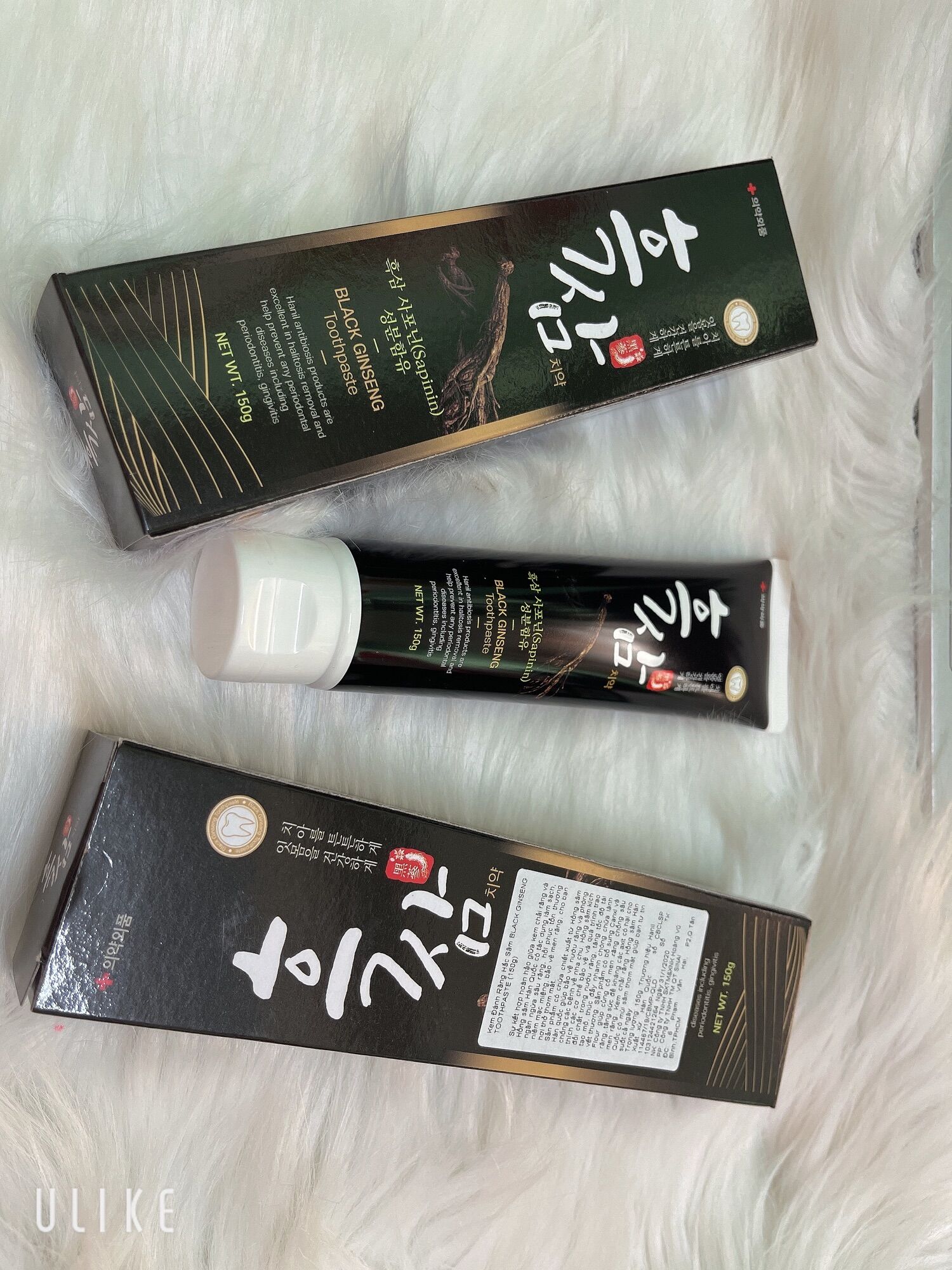 ❤️ Kem đánh răng nhân sâm hàn quốc Tuýp 150g