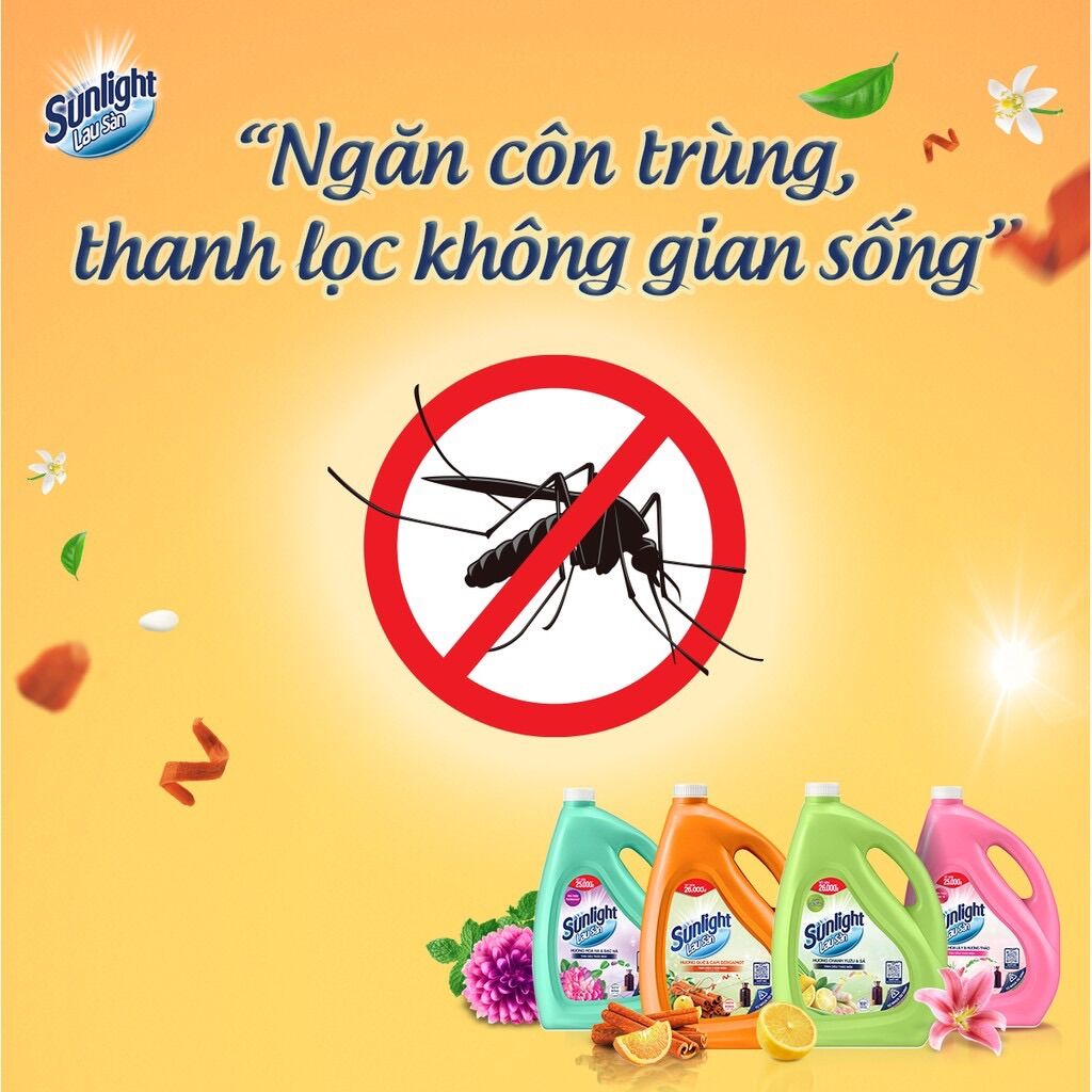 Nước lau sàn Sunlight