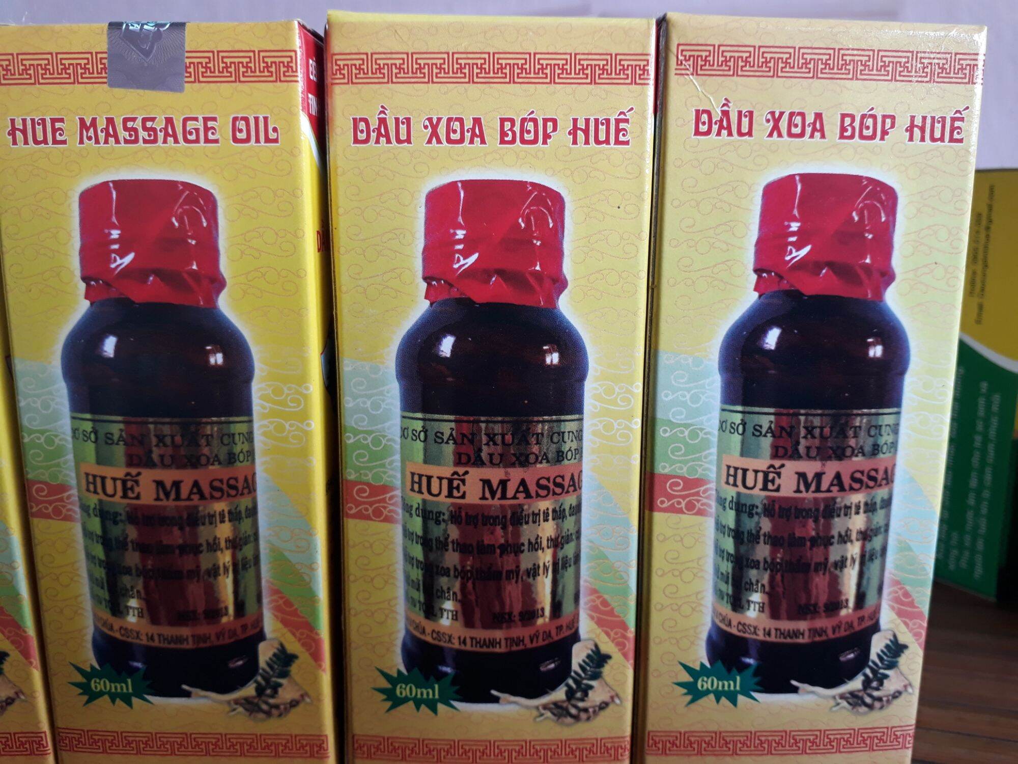 Dầu xoa bóp huế hiệu cung đình vỹ dạ, lọ 60ml