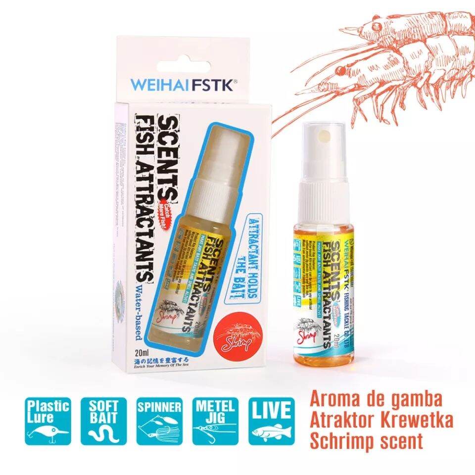 Mùi tự nhiên dụ cá FISH ATTRACTANT 20ml
