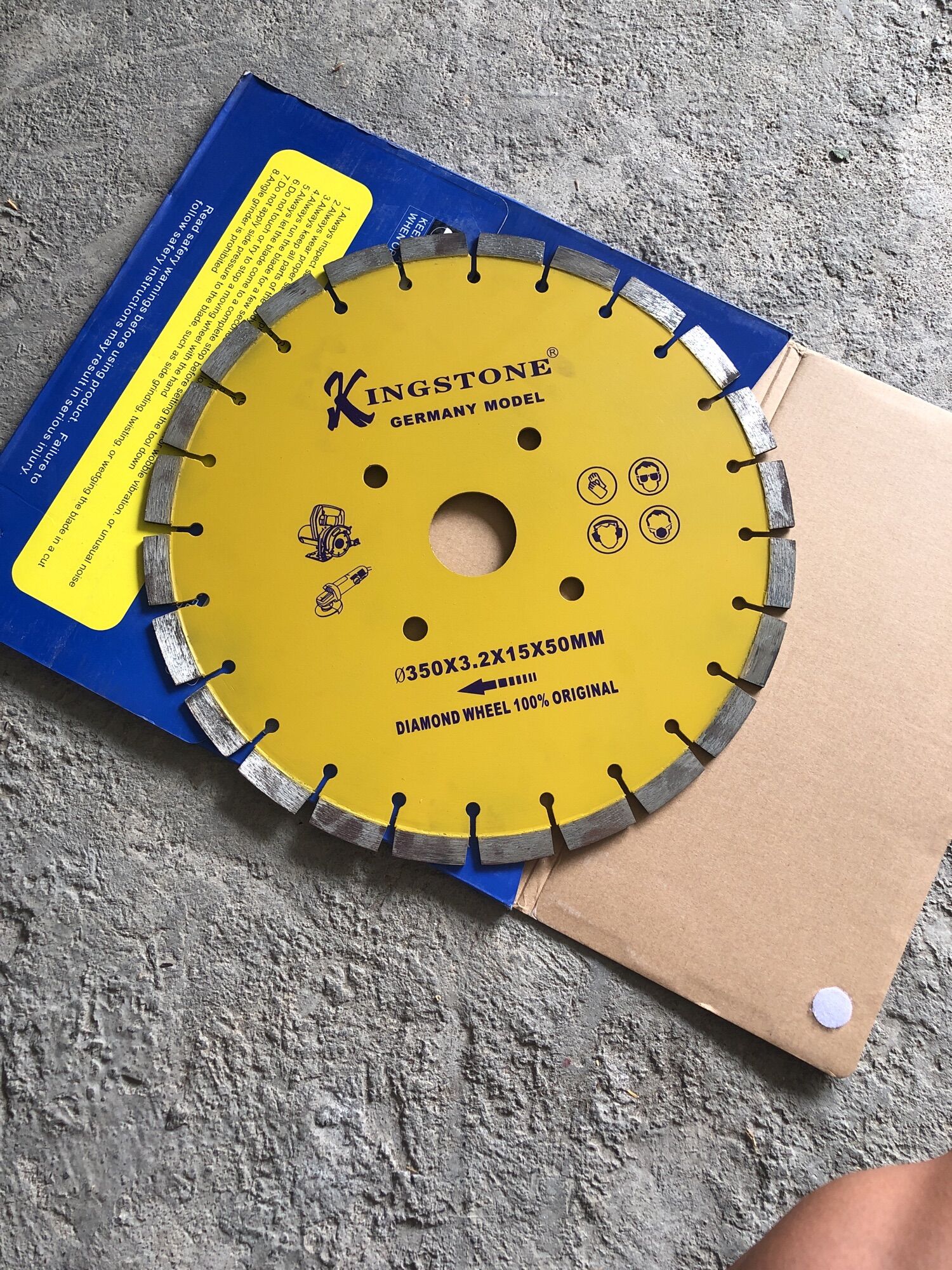 LƯỠI CƯA CẮT BÊ TÔNG KINGTONE MADE IN GERMANY