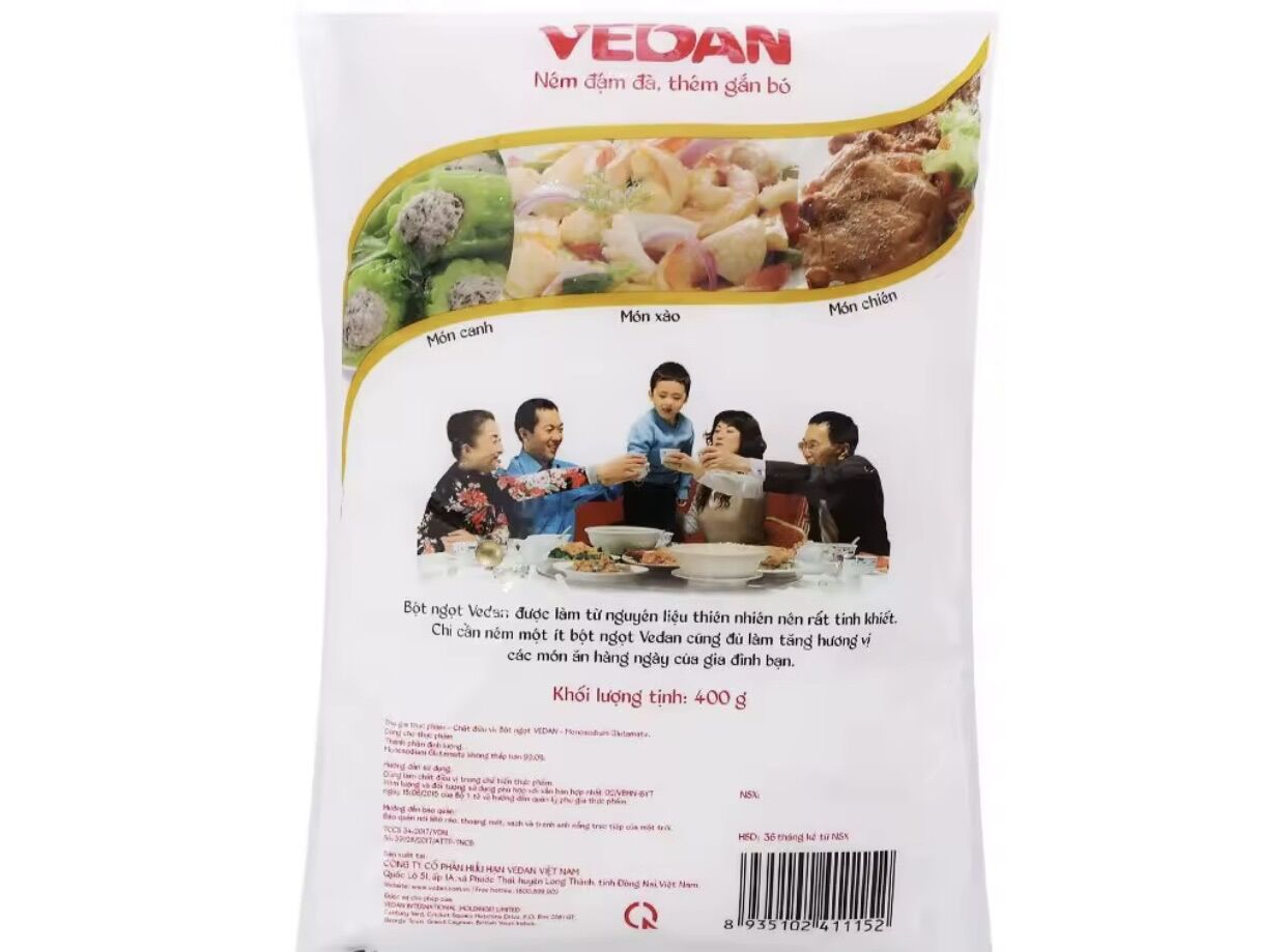 Bột ngọt Vedan gói 400g