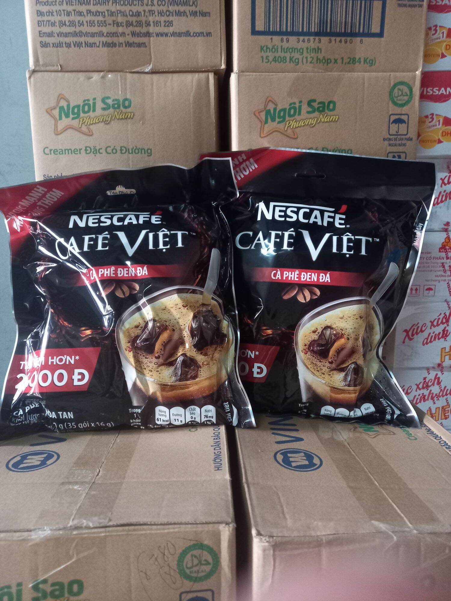Nescafe Cafe Việt 560g (35 gói ×16g)