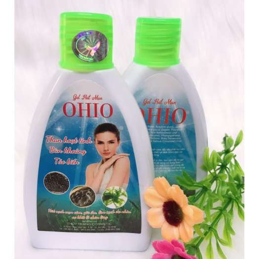 Gel lột mụn than tre ohio chai lớn 200ml