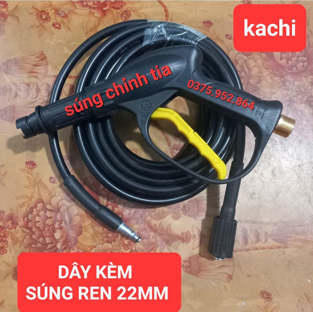dây rửa xe cho máy rửa xe kachi 192