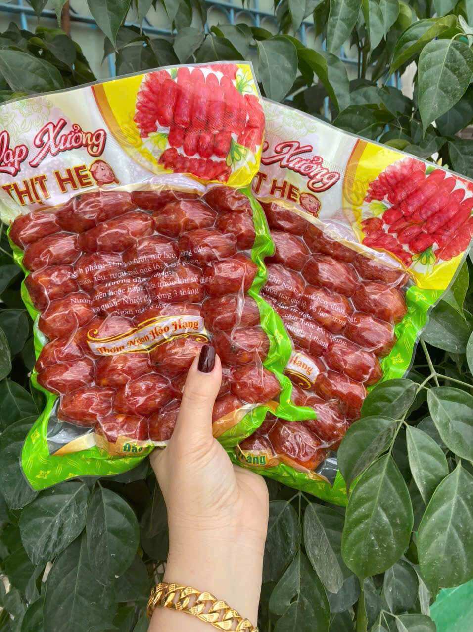 0,5kg Lạp xưởng hồ lô TRỨNG MUỐI