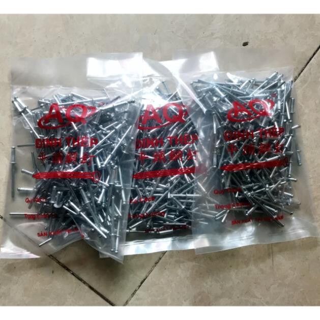 100g Đinh rút, đinh rive, đinh nhôm 3phân, 4phân, 5phân