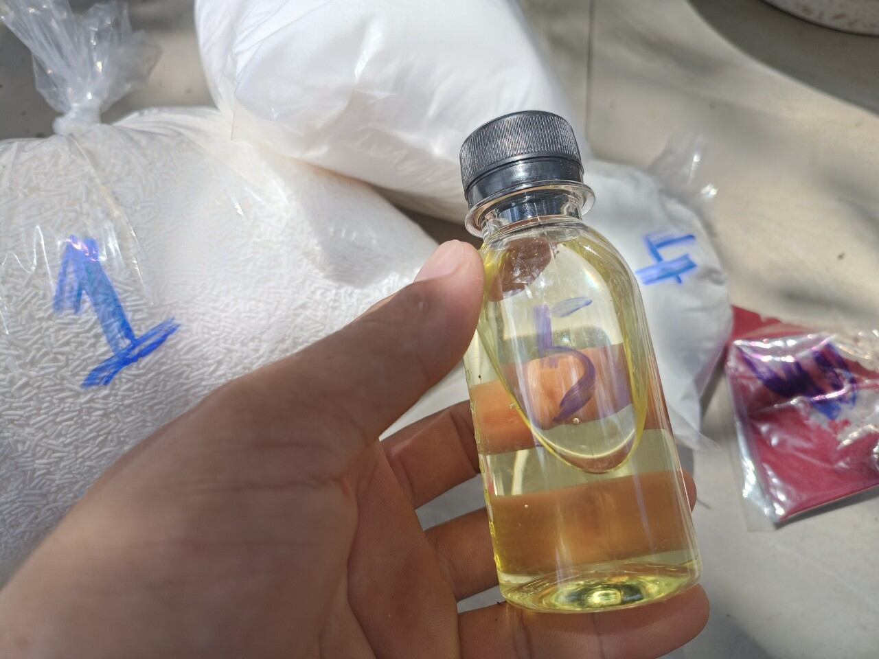 1phần bột pha nước rửa chén 35lit HƯƠNG 🍓