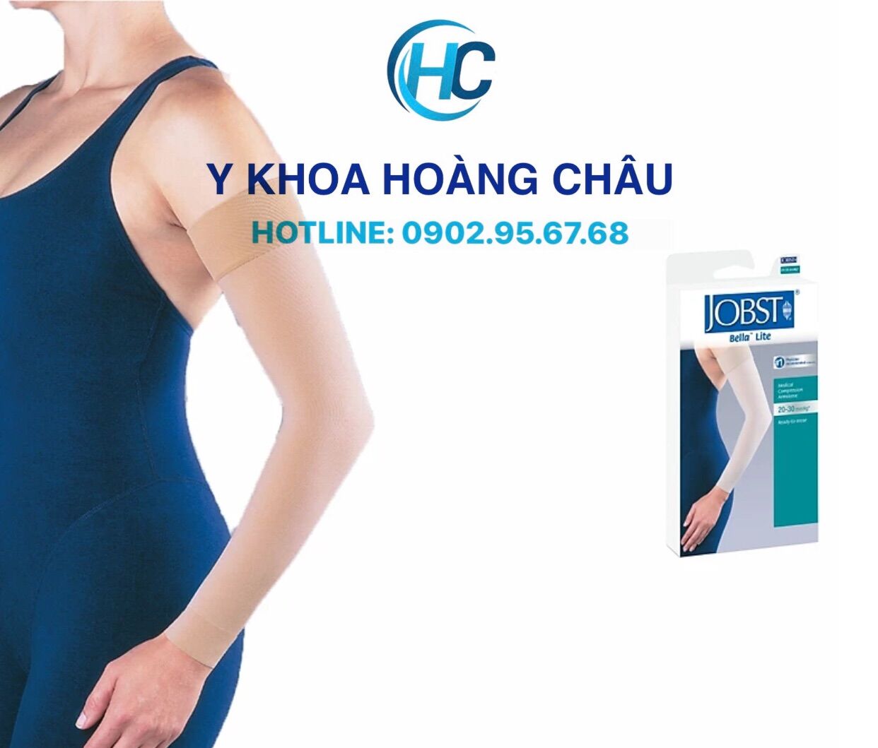 Vớ y khoa giãn tĩnh mạch cánh tay JOBST Bella Lite