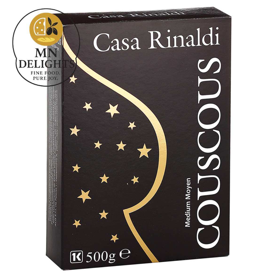 Hạt lúa mì Couscous Ý Casa Rinaldi 500g – Đa năng cho salad, ăn như cơm, món hầm