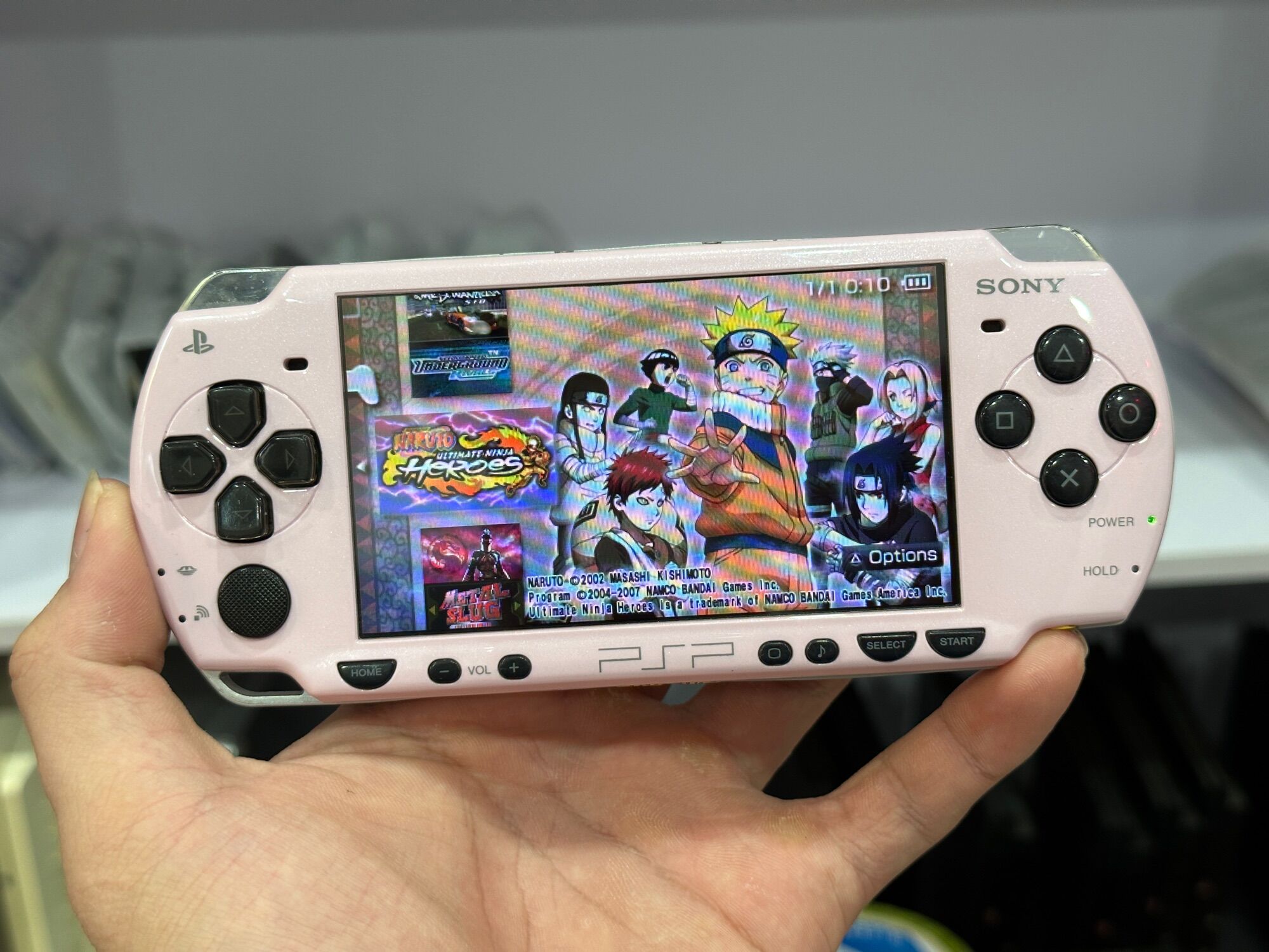 Máy Game PSP 2000 đen hồng 95% FULL GAME