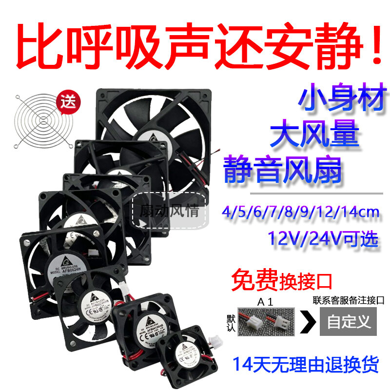 Quiet Amplification Variable Speed Cooling Fan Giá 85,000 Đồng*Miễn phí vận chuyển