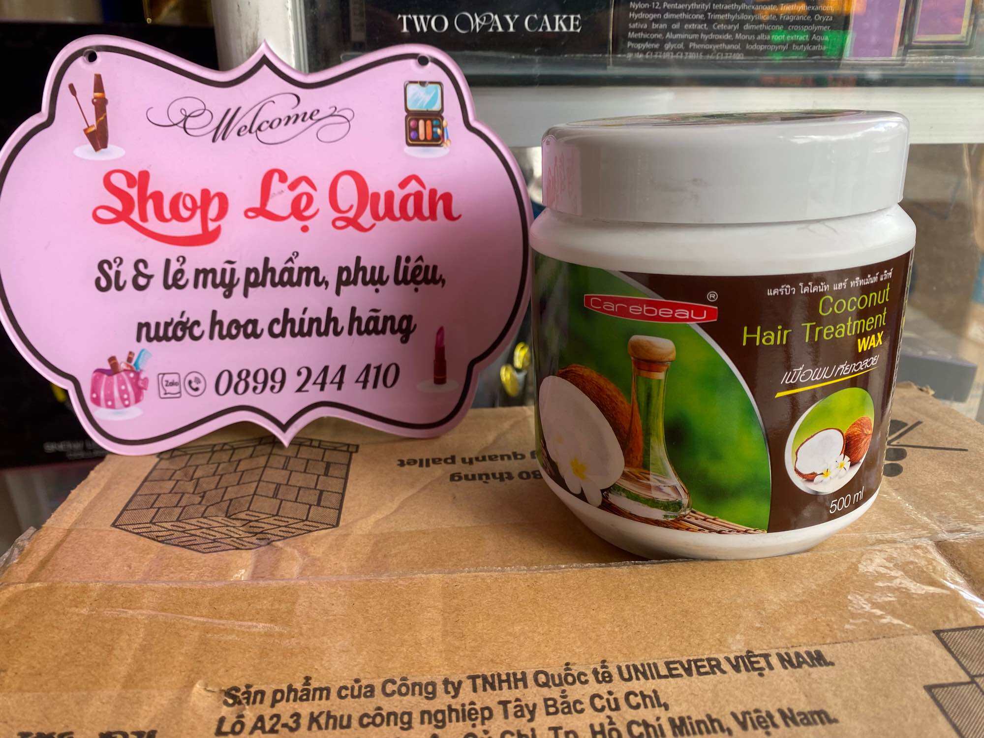 Ủ Tóc Dừa Non Carebeau Siêu Mềm Mượt Thái Lan 500g