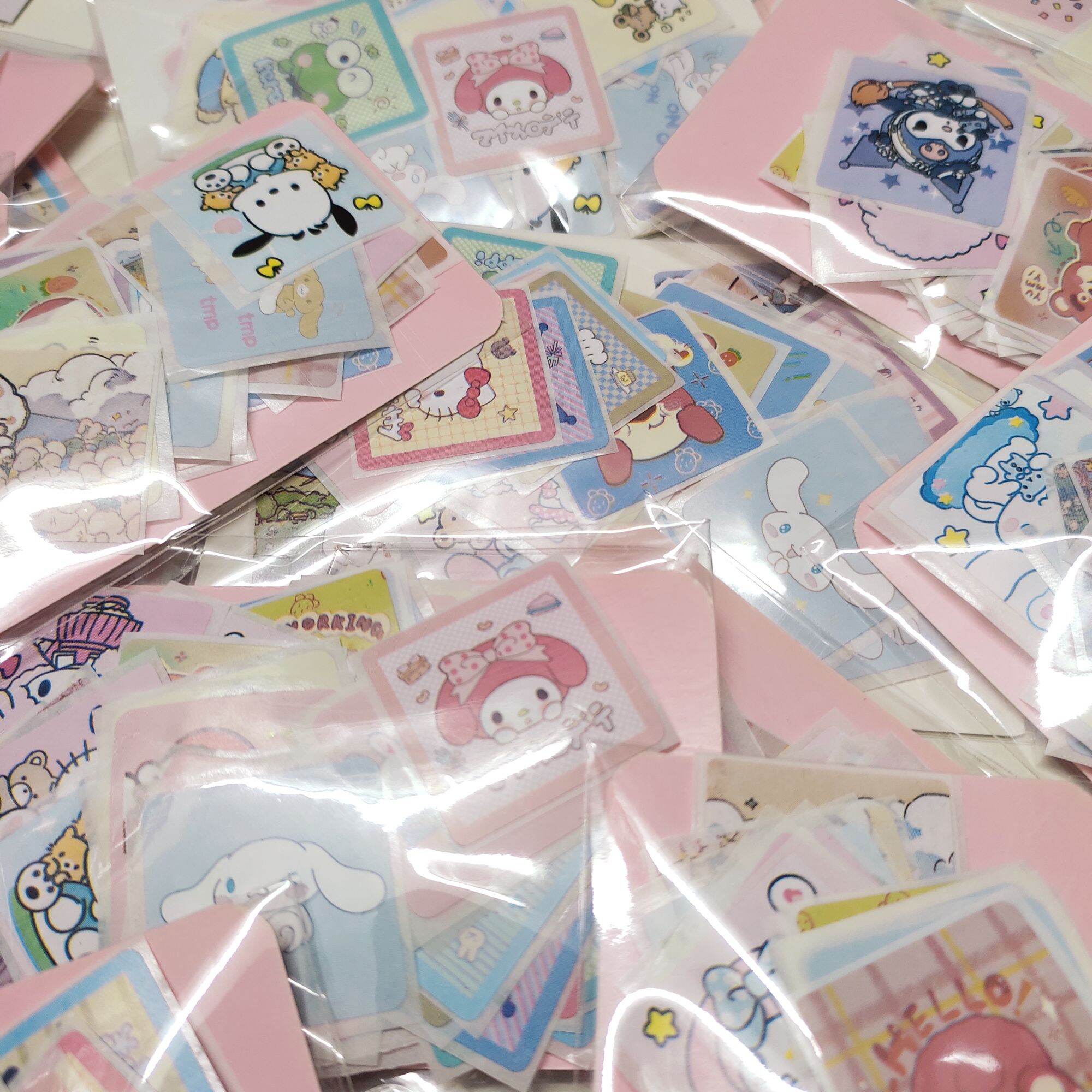 Set 50 miếng sticker hình dán hoạt hình
