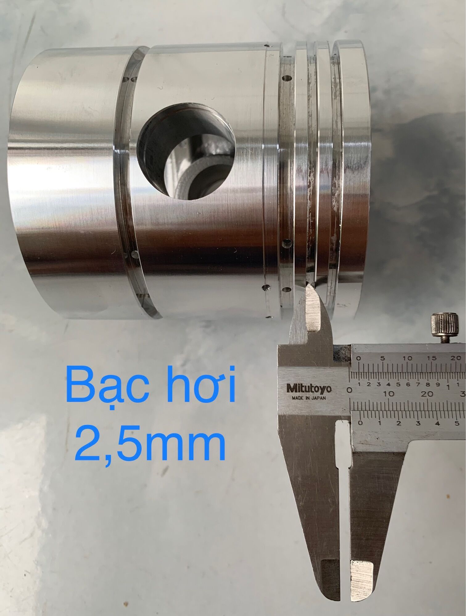 piston 90mm Meiji máy nén khí