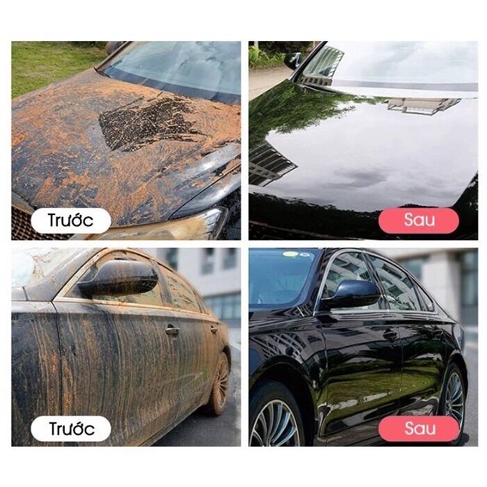 Nước rửa xe Waxco đậm đặc 1L siêu tiết kiệm