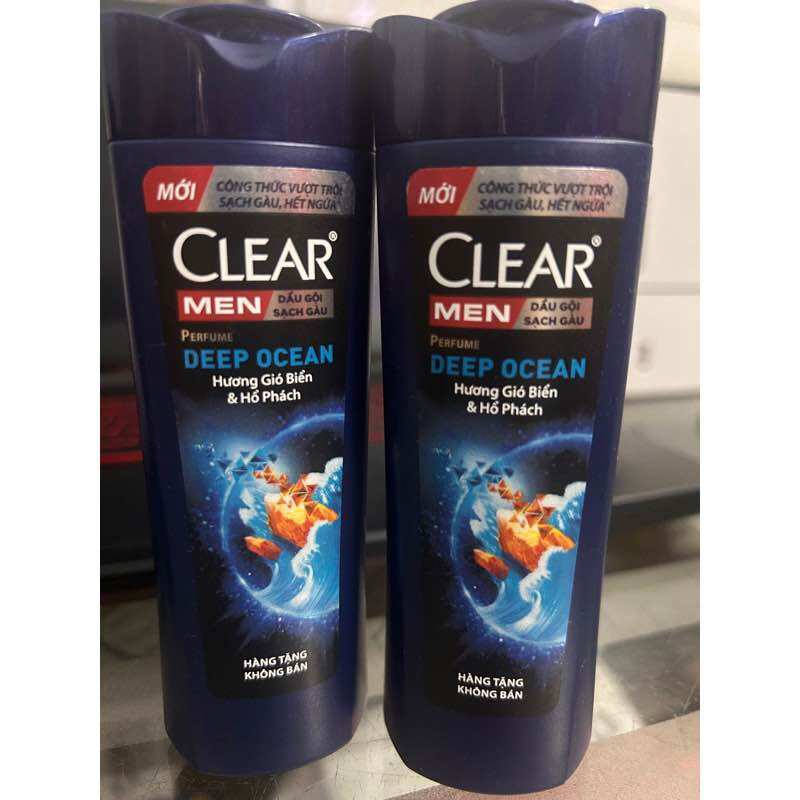 COMBO 2 chai - Dầu tắm gội Clear men / Clear thảo dược