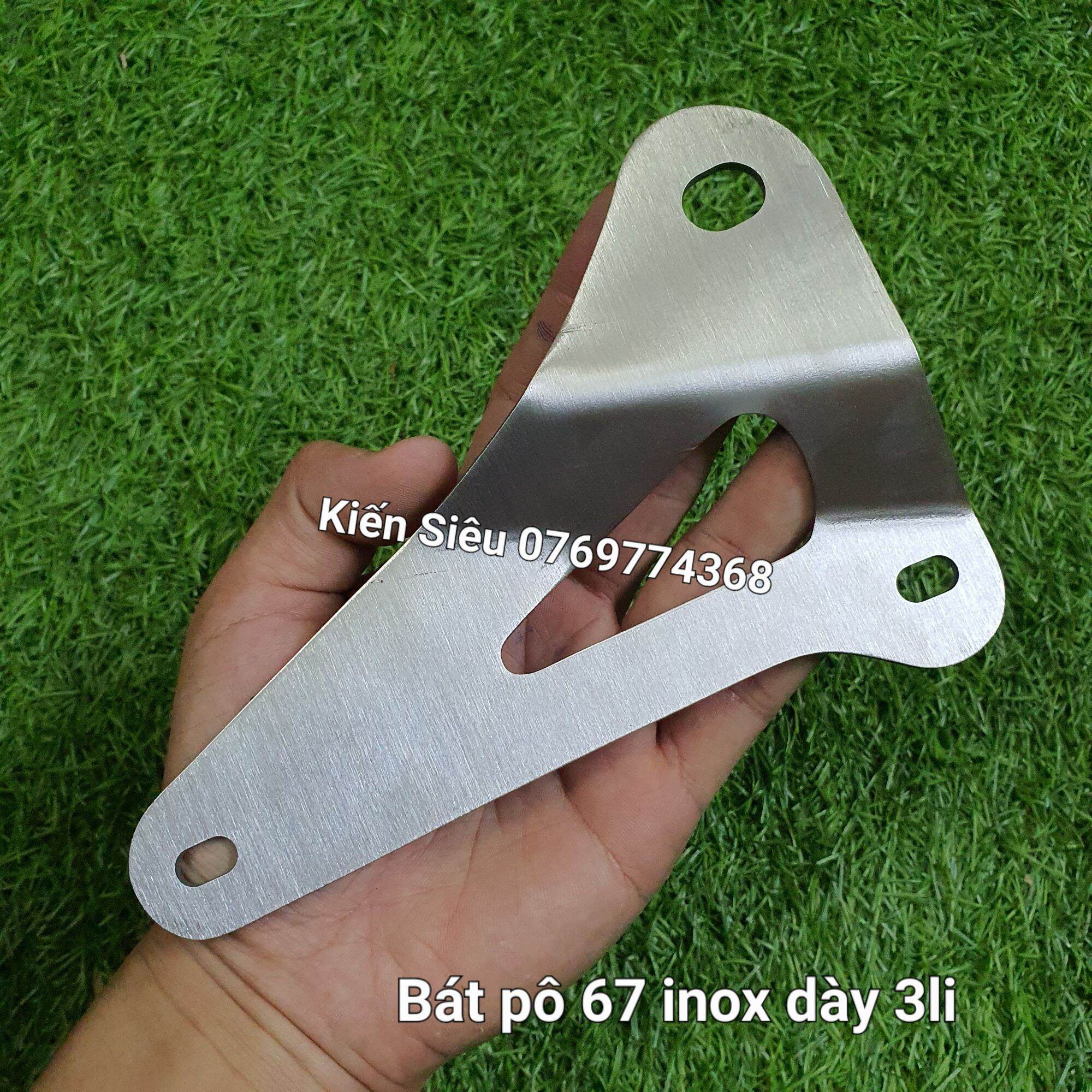 Bát pô 67 inox
