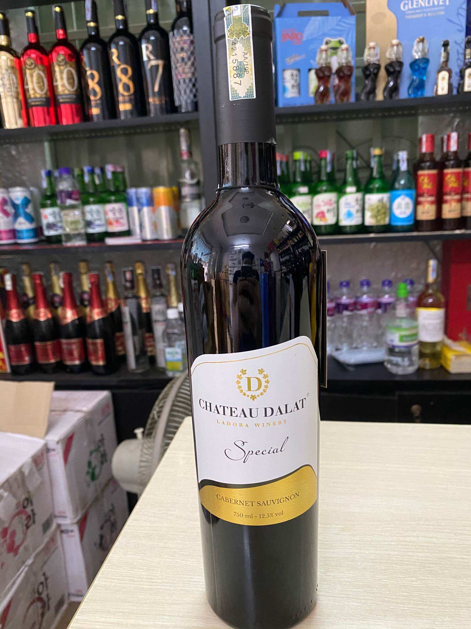 Vang đà lạt chateau dalat special 12% 750ml