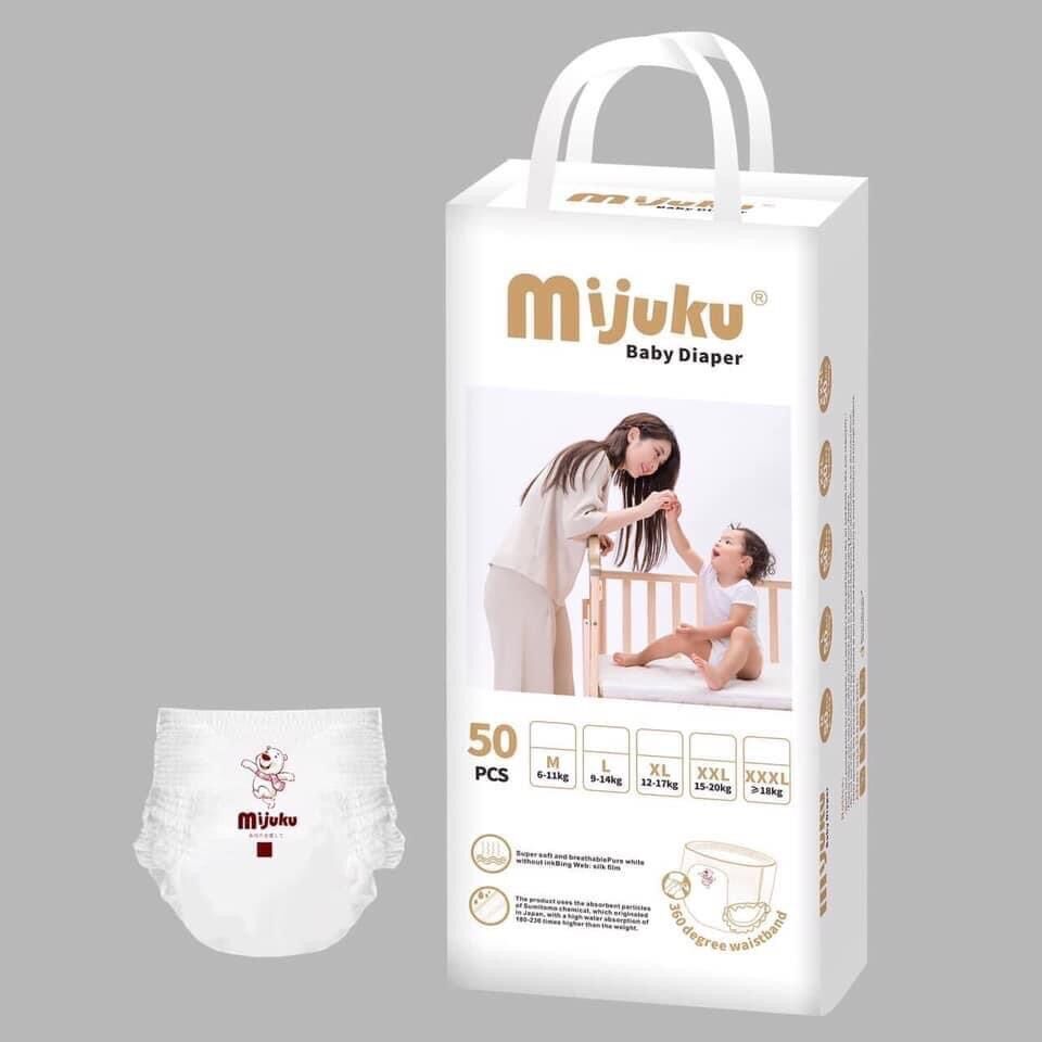 TÃ QUẦN MIJUKU XUẤT NHẬT (BỊCH 50 MIẾNG)