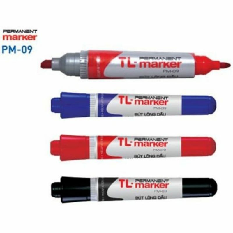 Bút lông dầu lớn 2 đầu pm-09