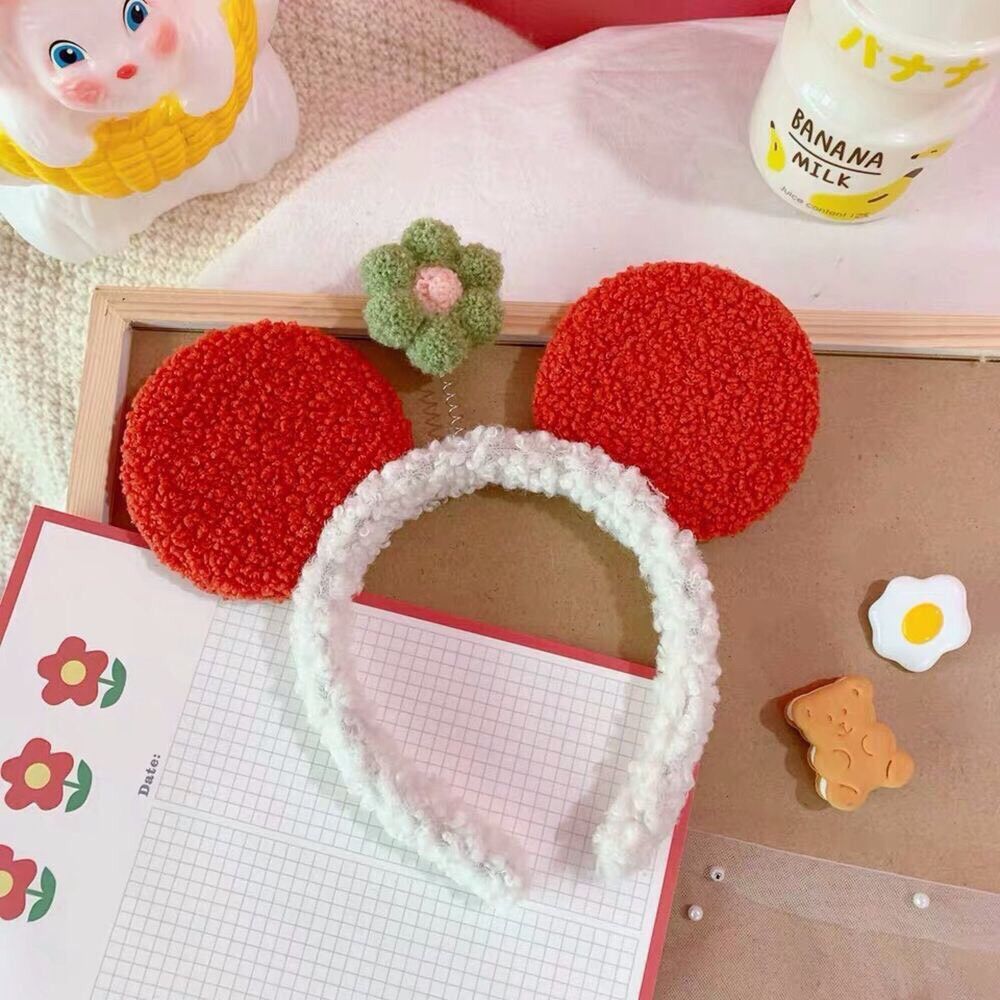 Cài tóc lò xo hình bông hoa dễ thương
