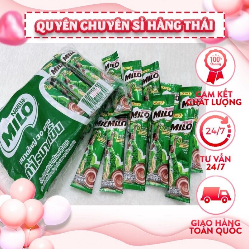 Bịch 48 gói milo thái lan