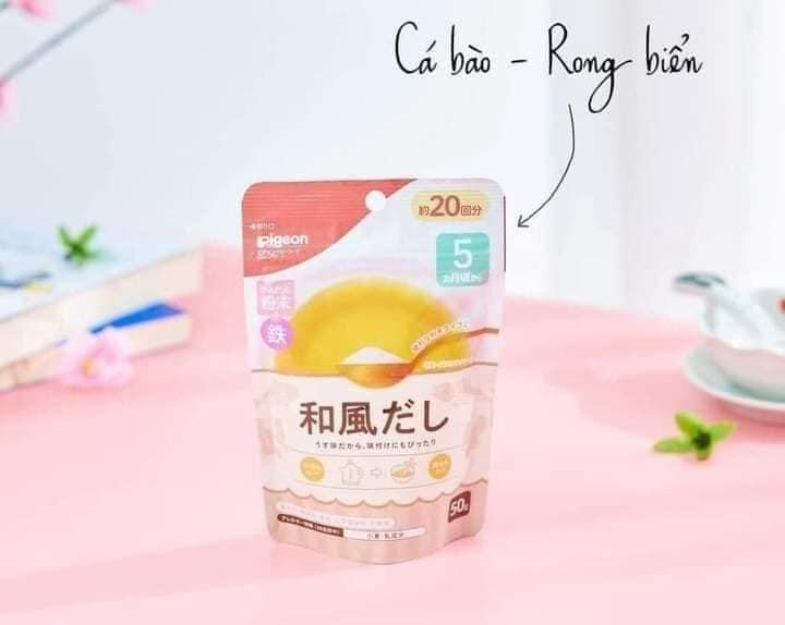 BỘT DASHI PIGEON NỘI ĐỊA NHẬT CHO BÉ ĂN DẶM