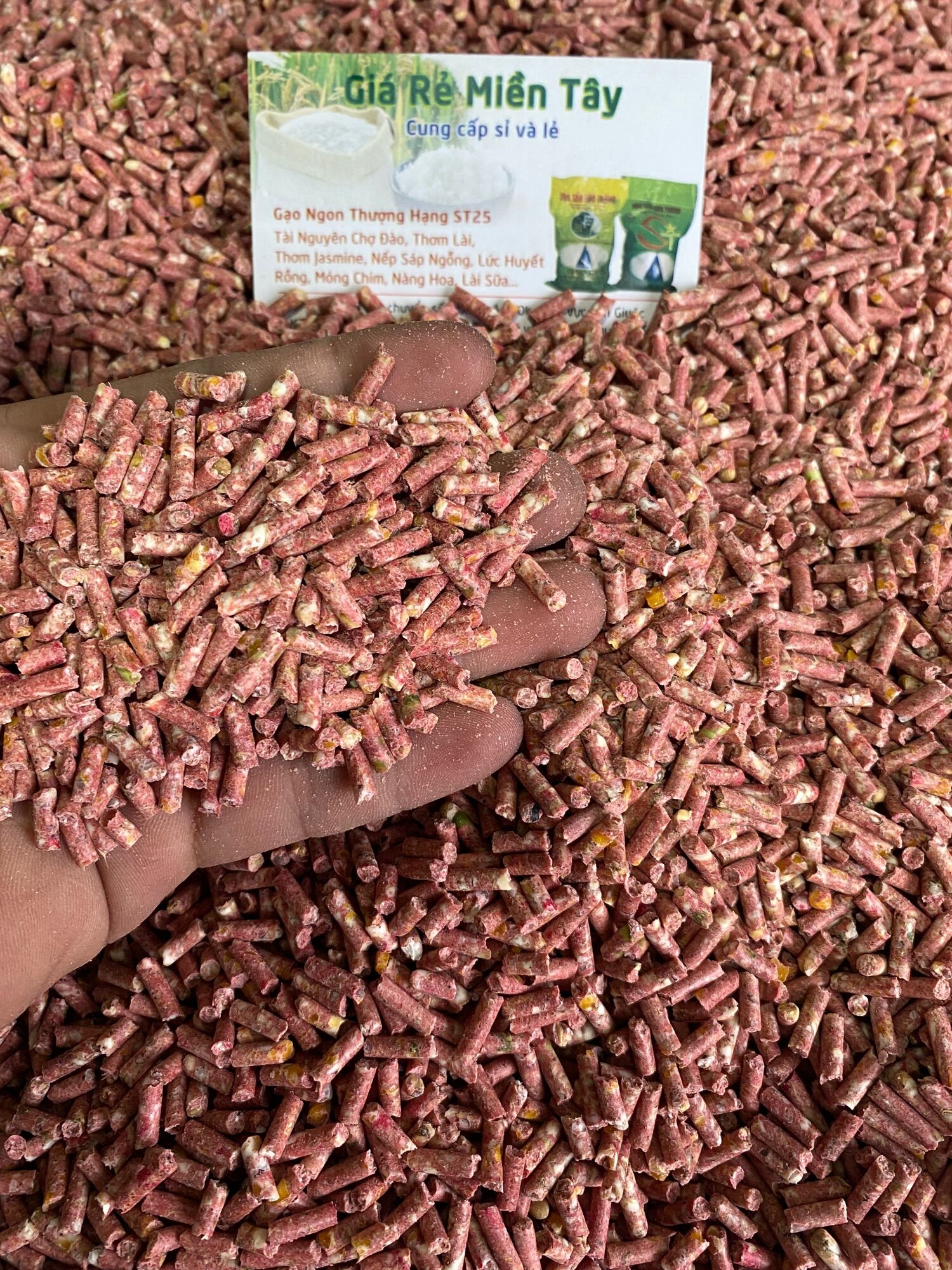 1kg ngũ cốc ép viên loại cao cấp dành cho chiến kê