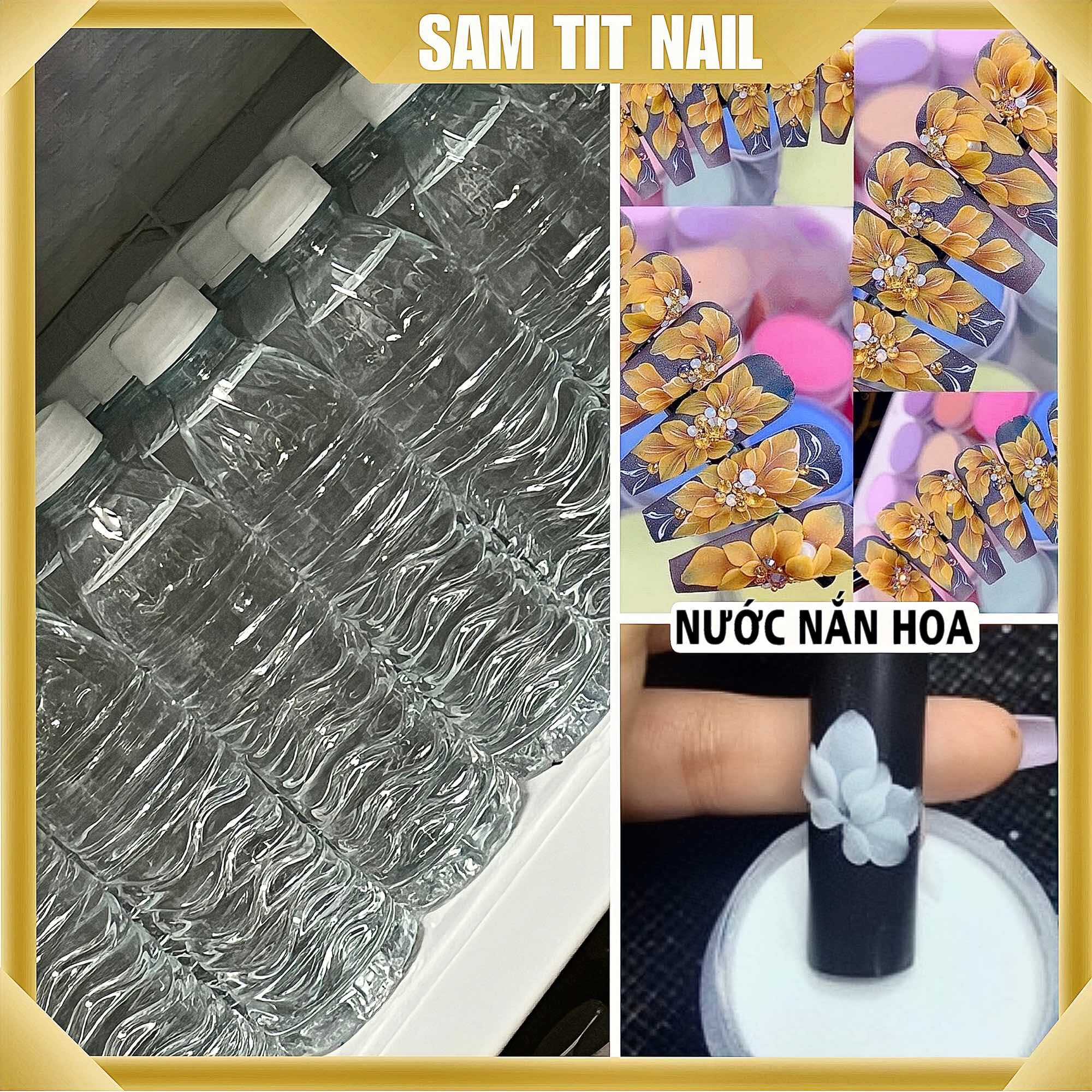 Nước nắn hoa bột - Nước làm hoa bột trang trí móng - Nước học nắn hoa bột, làm hoa bột